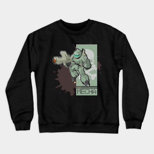 mecha Crewneck Sweatshirt by vhzc